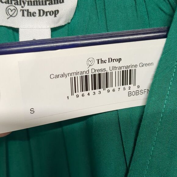 The Drop Women's @Caralynmirand Tiered Ruffle-Neck Tiered Mini Dress Size S NWT - Picture 5 of 8